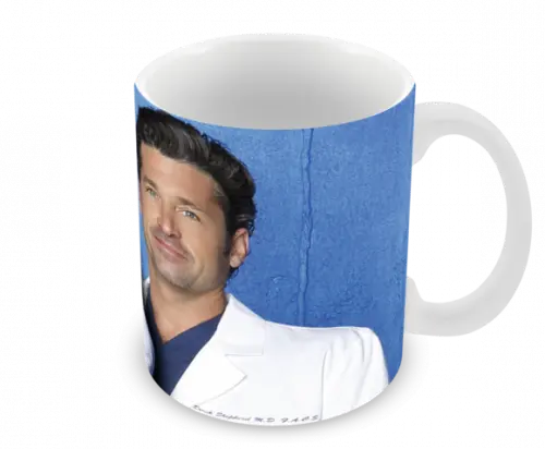 Caneca Polímero Seriado Greys Anatomy Personalizada