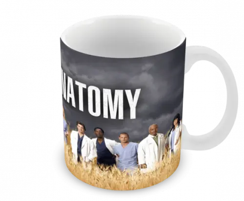 Caneca Polímero Seriado Greys Anatomy Personalizada