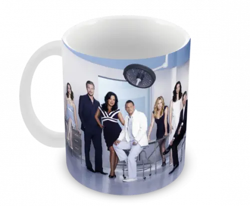Caneca Polímero Seriado Greys Anatomy Personalizada