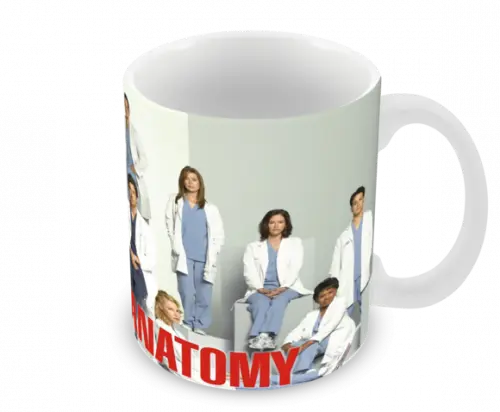Caneca Polímero Seriado Greys Anatomy Personalizada