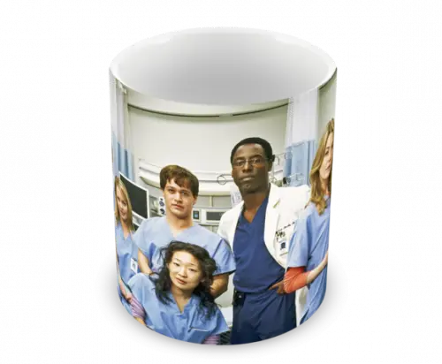Caneca Polímero Seriado Greys Anatomy Personalizada