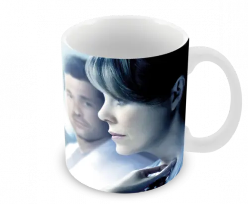 Caneca Polímero Seriado Greys Anatomy Personalizada