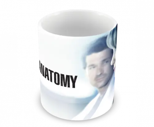 Caneca Polímero Seriado Greys Anatomy Personalizada
