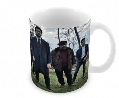 Caneca Polímero Seriado La Casa de Papel Personalizada