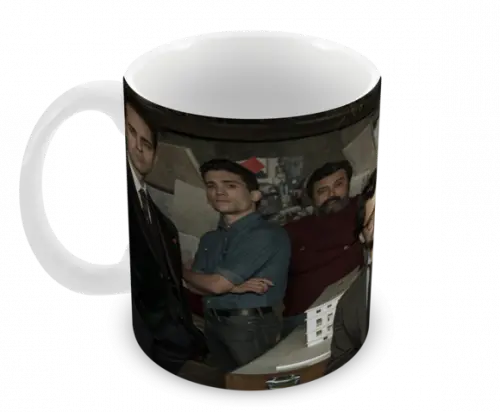 Caneca Polímero Seriado La Casa de Papel Personalizada