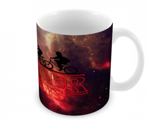 Caneca Polímero Seriado Stranger Things Personalizada