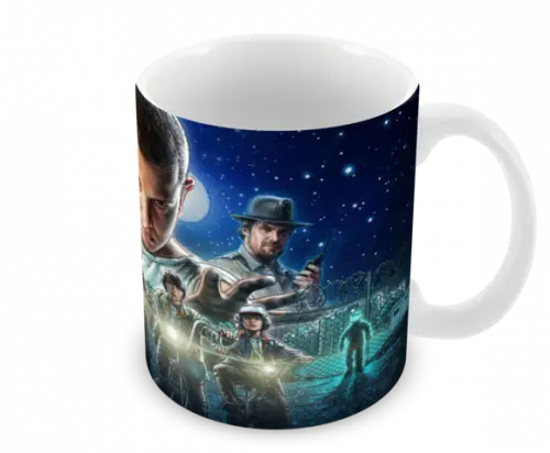 Caneca Polímero Seriado Stranger Things Personalizada