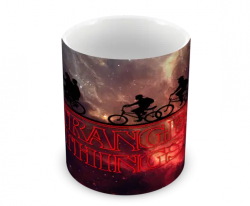 Caneca Polímero Seriado Stranger Things Personalizada