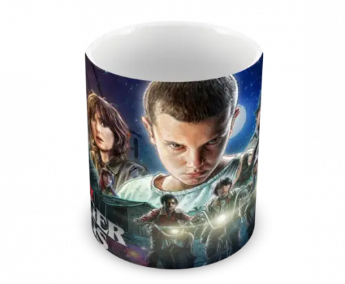Caneca Polímero Seriado Stranger Things Personalizada