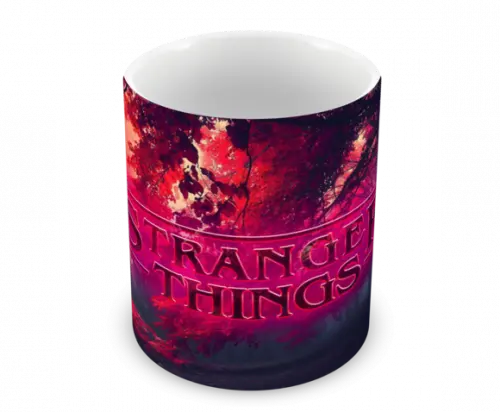 Caneca Polímero Seriado Stranger Things Personalizada