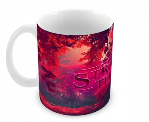Caneca Polímero Seriado Stranger Things Personalizada