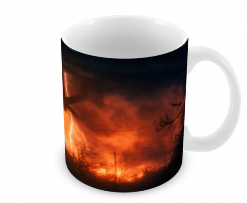 Caneca Polímero Seriado Stranger Things Personalizada