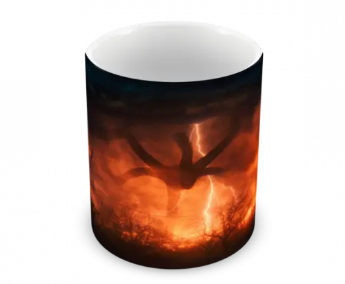 Caneca Polímero Seriado Stranger Things Personalizada
