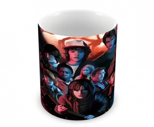 Caneca Polímero Seriado Stranger Things Personalizada