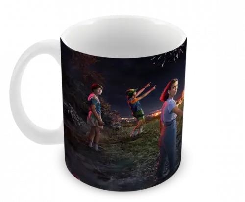 Caneca Polímero Seriado Stranger Things Personalizada