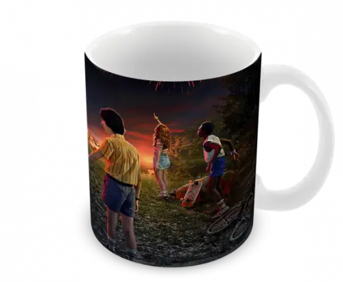 Caneca Polímero Seriado Stranger Things Personalizada