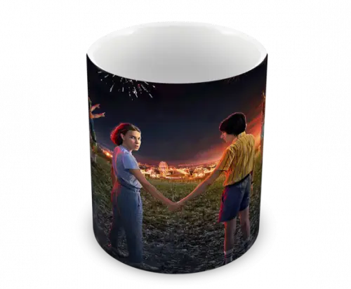 Caneca Polímero Seriado Stranger Things Personalizada