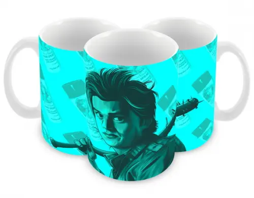 Caneca Polímero Seriado Stranger Things Personalizada