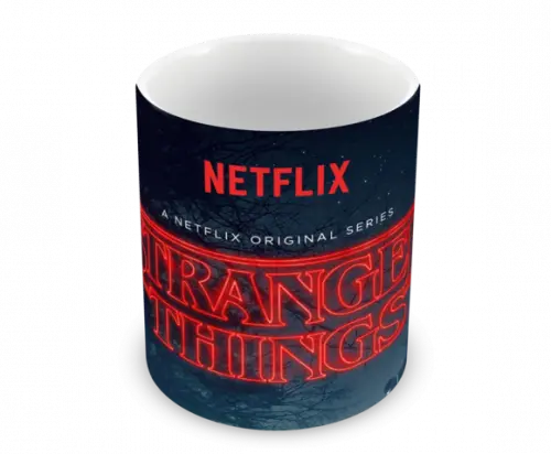 Caneca Polímero Seriado Stranger Things Personalizada