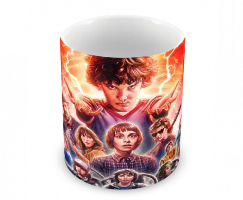 Caneca Polímero Seriado Stranger Things Personalizada