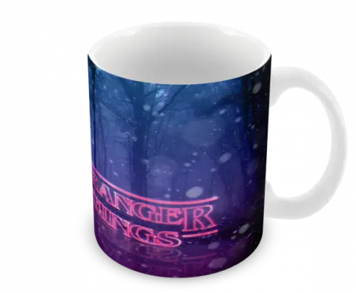 Caneca Polímero Seriado Stranger Things Personalizada
