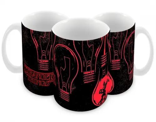 Caneca Polímero Seriado Stranger Things Personalizada