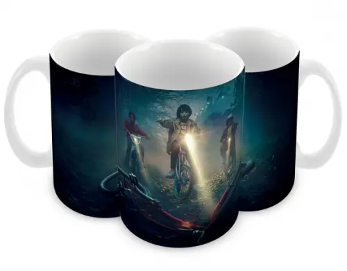 Caneca Polímero Seriado Stranger Things Personalizada