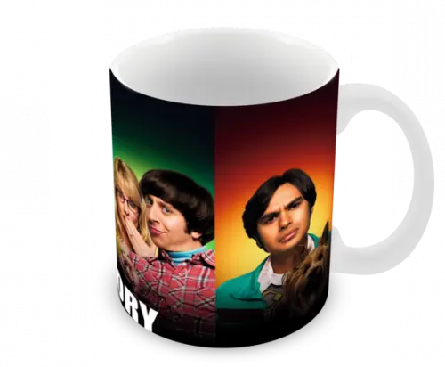 Caneca Polímero Seriado The Big Bang Theory Personalizada