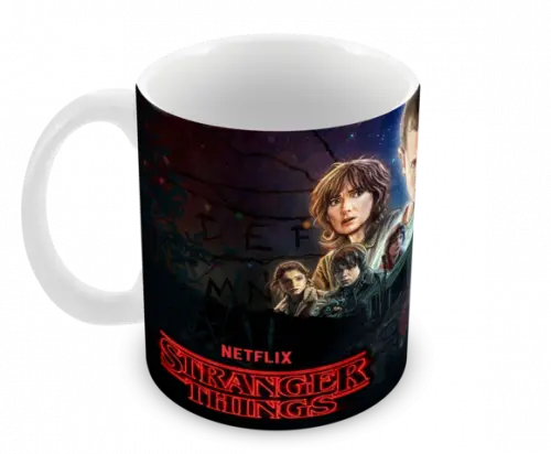 Caneca Polímero Seriado Stranger Things Personalizada