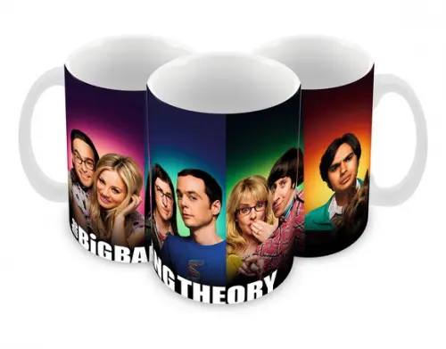 Caneca Polímero Seriado The Big Bang Theory Personalizada
