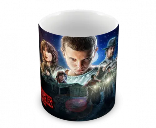 Caneca Polímero Seriado Stranger Things Personalizada