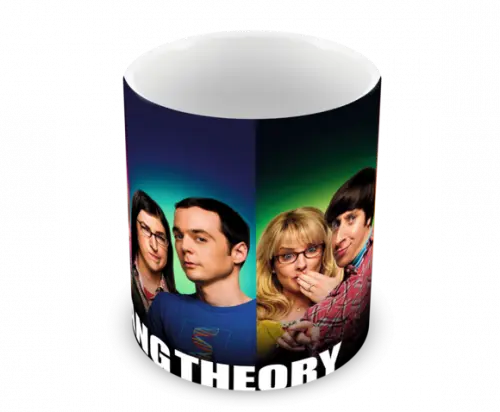 Caneca Polímero Seriado The Big Bang Theory Personalizada