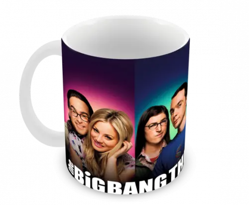 Caneca Polímero Seriado The Big Bang Theory Personalizada
