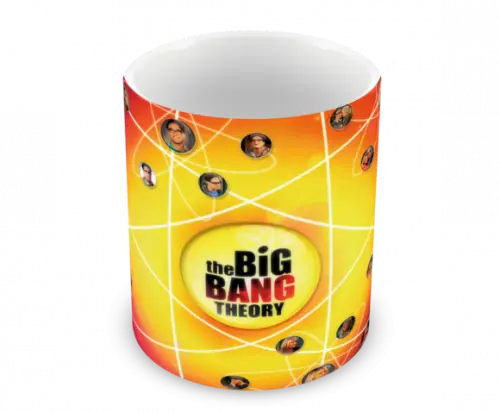 Caneca Polímero Seriado The Big Bang Theory Personalizada