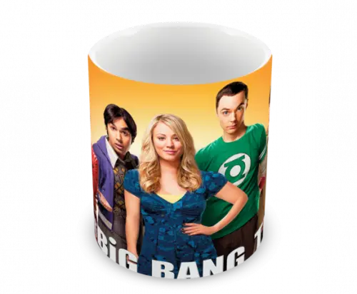 Caneca Polímero Seriado The Big Bang Theory Personalizada