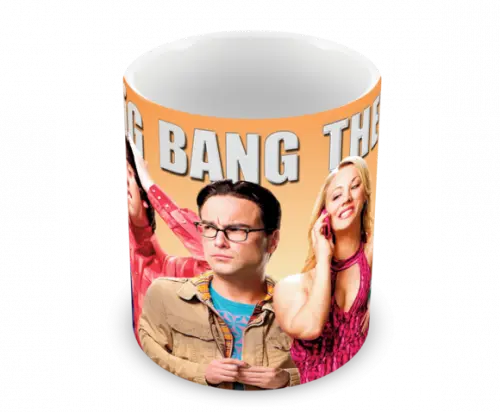 Caneca Polímero Seriado The Big Bang Theory Personalizada
