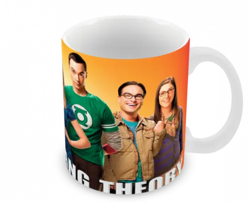Caneca Polímero Seriado The Big Bang Theory Personalizada