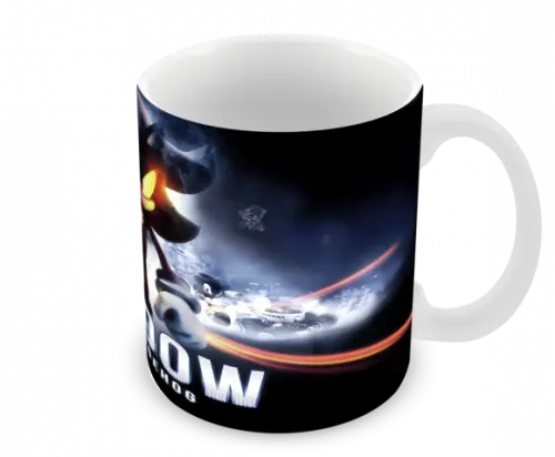 Caneca Polímero Shadow The Hedgehog Personalizada