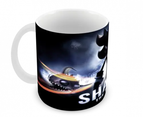 Caneca Polímero Shadow The Hedgehog Personalizada