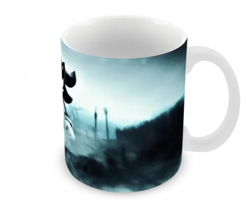 Caneca Polímero Shadow The Hedgehog Personalizada