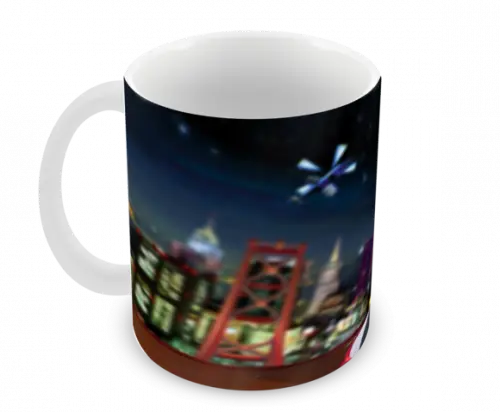 Caneca Polímero Shadow The Hedgehog Personalizada