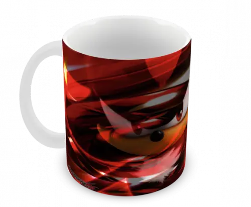 Caneca Polímero Shadow The Hedgehog Personalizada