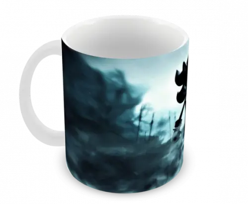 Caneca Polímero Shadow The Hedgehog Personalizada