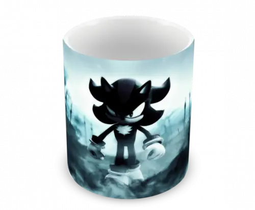 Caneca Polímero Shadow The Hedgehog Personalizada