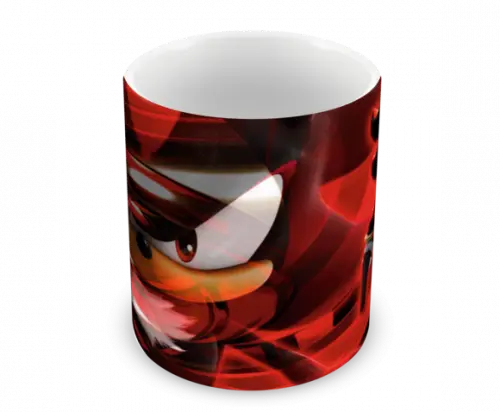 Caneca Polímero Shadow The Hedgehog Personalizada