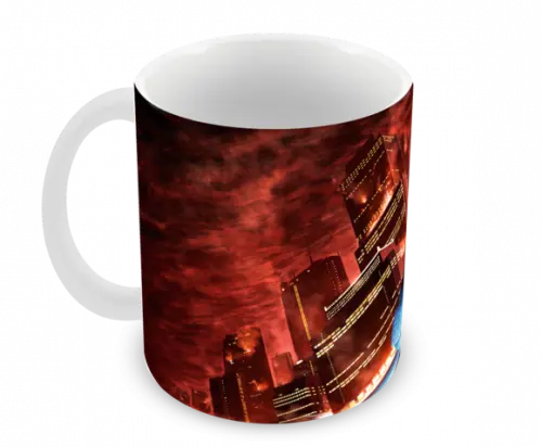 Caneca Polímero Shadow The Hedgehog Personalizada