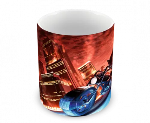 Caneca Polímero Shadow The Hedgehog Personalizada
