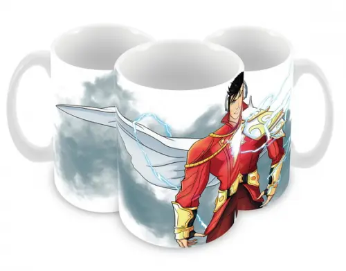 Caneca Polímero Shazam Personalizada