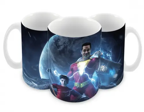 Caneca Polímero Shazam Personalizada