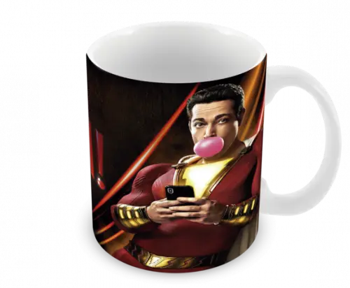 Caneca Polímero Shazam Personalizada